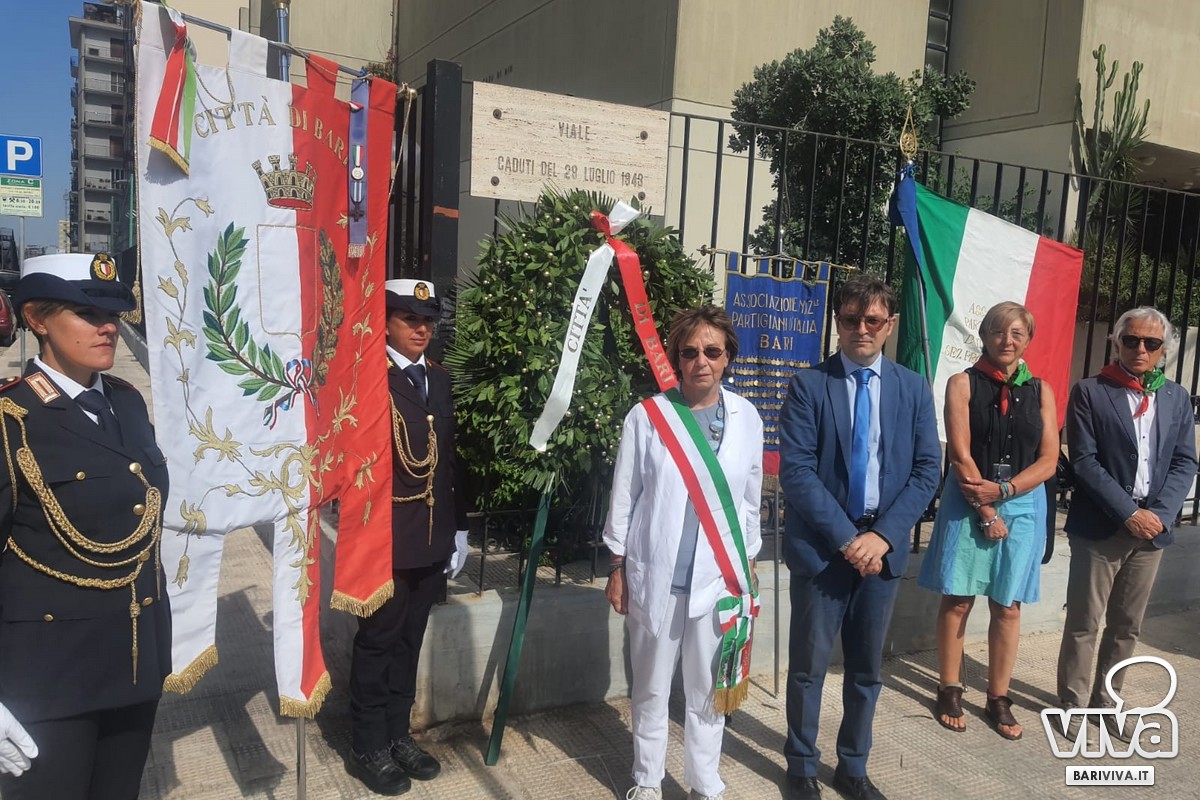 Strage via dell'Arca Bari - anniversario