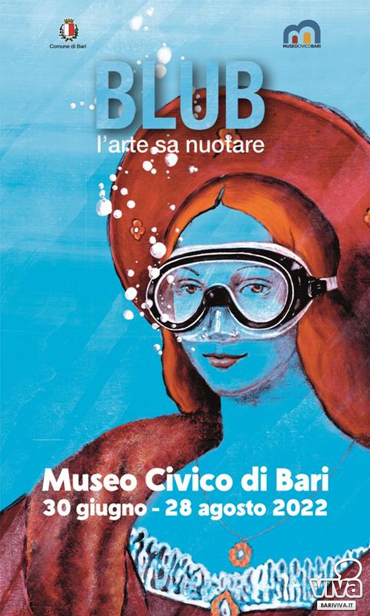 al Museo civico BLUB L arte sa nuotare locandina