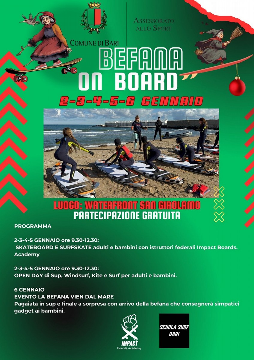Befana on board locandina