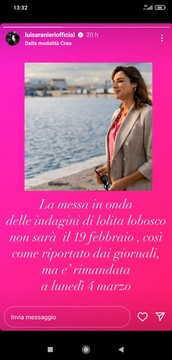 Il post di Luisa Ranieri su Instagram
