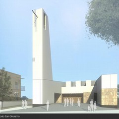 nuova chiesa san girolamo rendering