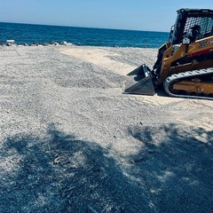 completati gli interventi di manutenzione delle spiagge libere di Fesca San Girolamo e Palese Fesca
