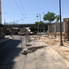 sopralluogo dellass Galasso in piazza Redentore a liberta