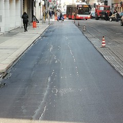 cominciati i lavori di rifacimento stradale in via Quintino Sella