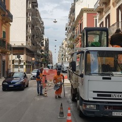 cominciati i lavori di rifacimento stradale in via Quintino Sella