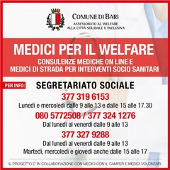 medici con il camper e medici di strada locandina