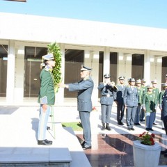 Allievi del I anno dell'Accademia Guardia di Finanza al Sacrario