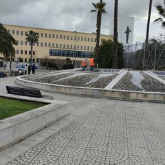 al via gli interventi di manutenzione straordinaria della fontana di piazza Giulio Cesare