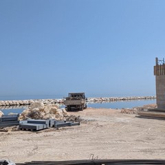 Lavori molo sant’Antonio