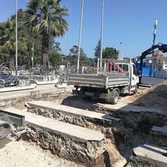 al lavoro a Santa Fara per risolvere il problema degli allagamenti in caso di pioggia