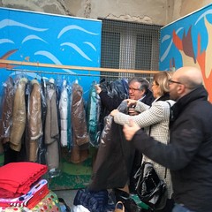 Il dono dei Lions al muro della solidarietà di InConTra