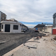 Quasi completati i lavori del terminal bus sull’estramurale Capruzzi