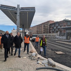 Quasi completati i lavori del terminal bus sull’estramurale Capruzzi