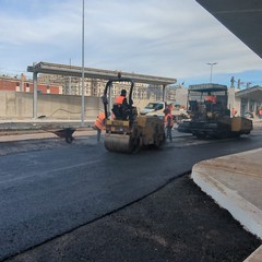 Quasi completati i lavori del terminal bus sull’estramurale Capruzzi