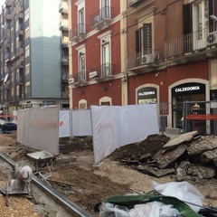 riqualificazione via Sparano ritrovati altri resti ossei