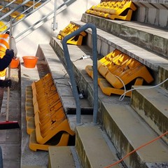 sostituzione seggiolini tribuna est