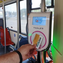 obliteratrici contactless sui bus amtab