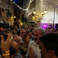 La festa di Emiliano a Bari Vecchia