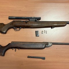 Stretta dell'Arma su Carbonara e Ceglie del Campo: sequestrati due fucili