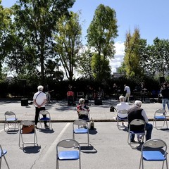 Il concerto all'oapedale San Paolo
