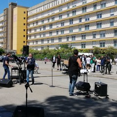Il concerto all'oapedale San Paolo