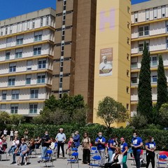Il concerto all'oapedale San Paolo