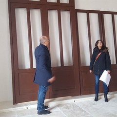 stamattina il sopralluogo di romano e galasso a Porta futuro