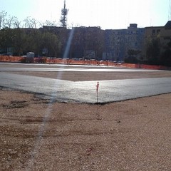 terminati lavori per realizzazione area parcheggio via Pitagora
