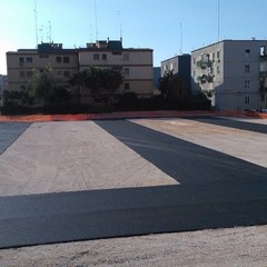terminati lavori per realizzazione area parcheggio via Pitagora