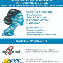 sportelli antiviolenza per donne over locandina