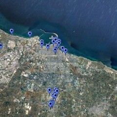 a Bari le cape di ferro come i nasoni a Roma mappa localizzazione