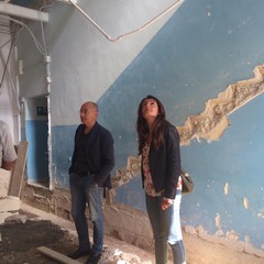 sopralluogo lavori in corso alla Mazzini Modugno