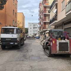 al via i lavori di rifacimento dellasfalto in via de lilla a cura di Open fiber