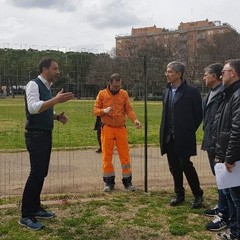playground cittadini al via il cantiere del primo nel parco Giugno