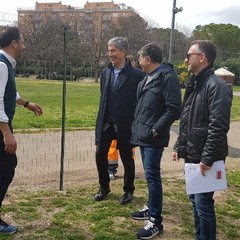 playground cittadini al via il cantiere del primo nel parco Giugno