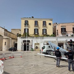 al via montaggio luminarie San Nicola