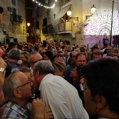 La festa di Emiliano a Bari Vecchia