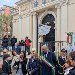 A Bari la palazzina "Goccia del Latte" intitolata a Sabina Anemone