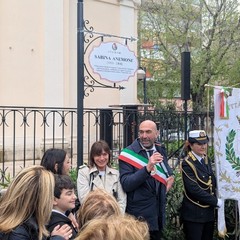 A Bari la palazzina "Goccia del Latte" intitolata a Sabina Anemone