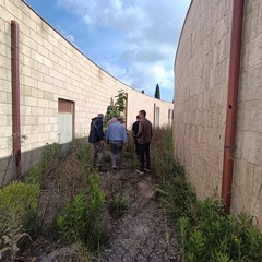 stamattina il sopralluogo nel cimitero di Loseto in vista dell avvio dei lavori di manutenzione straordinaria