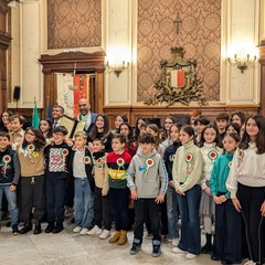 questa mattina a Palazzo di Citt l insediamento del Consiglio comunale dei ragazzi e delle ragazze dell I C Poggiofranco Fiore