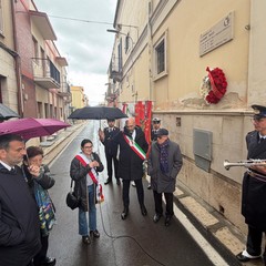 questa mattina la cerimonia di commemorazione di Giuseppe Mizzi vittima innocente di mafia