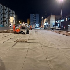 ponte Garibaldi Brt lavori