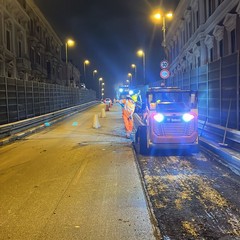 ponte XX settembre lavori Brt