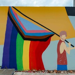 nella giornata internazionale contro lomofobia scoperto il murale dedicato ai moti di Stonewall