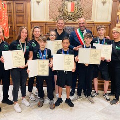 A Palazzo di Città il premio a 16 giovani atleti