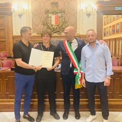 A Palazzo di Città il premio a 16 giovani atleti