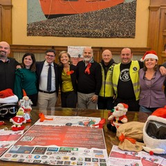 Babbo Natale in moto
