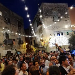 La festa di Emiliano a Bari Vecchia