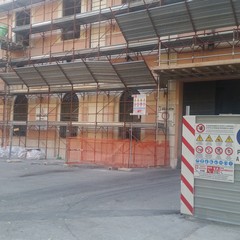 Il cantiere nell'ex Manifattura Tabacchi